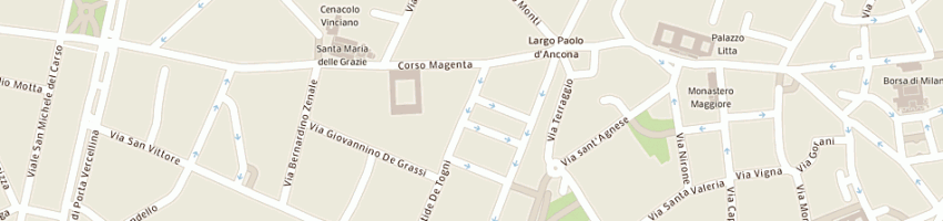 Mappa della impresa ricci riccardo a MILANO