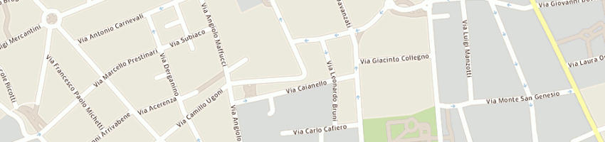 Mappa della impresa zeta sas di paolo zani e c a MILANO