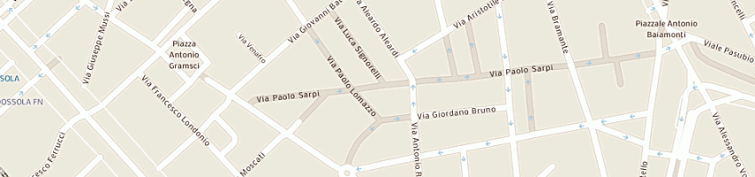 Mappa della impresa as yamato milano sarpi a MILANO