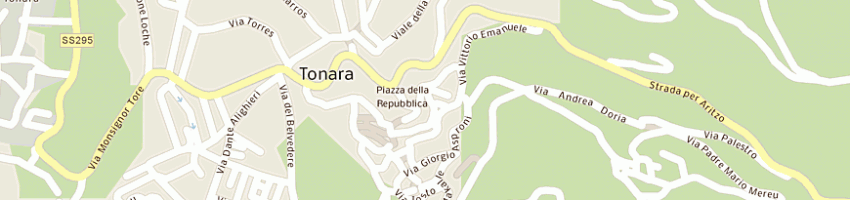 Mappa della impresa il sindacato pensionati italiani della provincia -comprensoriodi nuor a TONARA