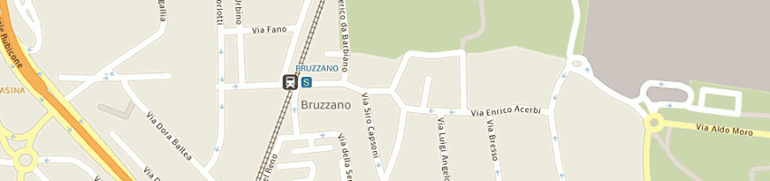 Mappa della impresa anacomp italia srl a MILANO
