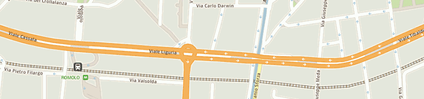 Mappa della impresa figeco srl a MILANO