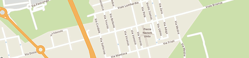 Mappa della impresa ordioni studio legale simona a VAREDO