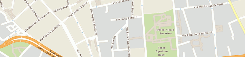 Mappa della impresa look e action srl a MILANO
