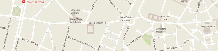 Mappa della impresa neural art srl a MILANO