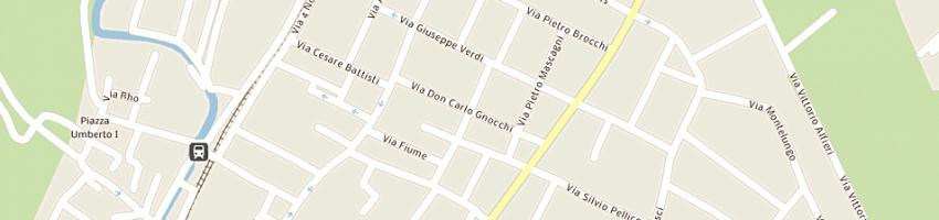 Mappa della impresa molteni vittorio e c snc a CABIATE