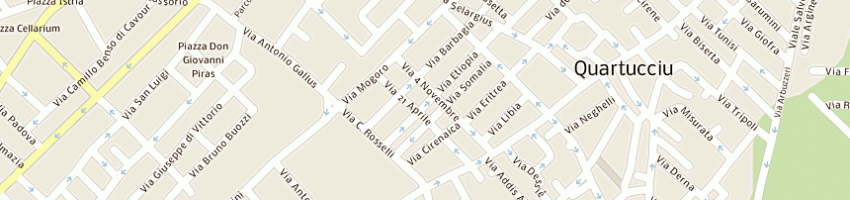 Mappa della impresa studio san biagio srl a QUARTUCCIU