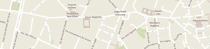 Mappa della impresa il forteto sas di franco generali e c a MILANO