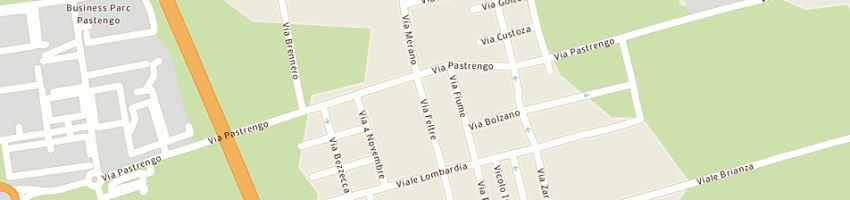 Mappa della impresa zanon stefano a VAREDO