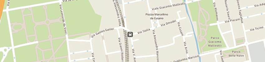Mappa della impresa angelo turati srl a CUSANO MILANINO