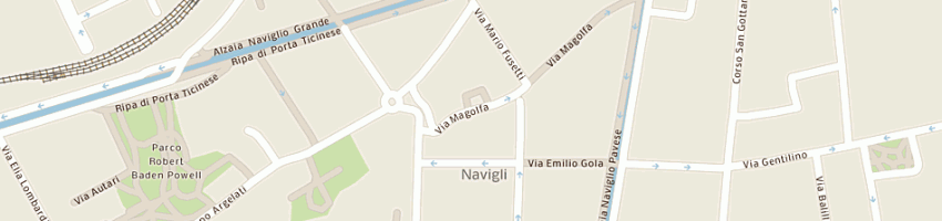 Mappa della impresa zavalloni donatella a MILANO