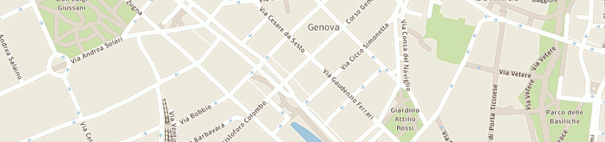 Mappa della impresa cavalle' roberto a MILANO