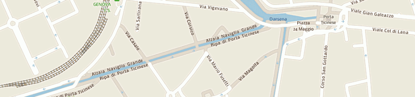 Mappa della impresa argento srl a MILANO