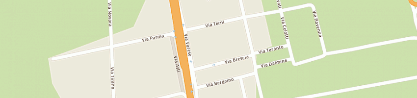 Mappa della impresa echila sas di albrigo fabrizio e c a VAREDO