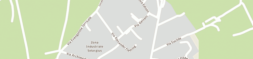 Mappa della impresa vecra snc di m p montisci a SELARGIUS