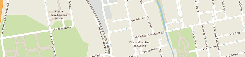 Mappa della impresa calzaturificio gidaf a STRA 