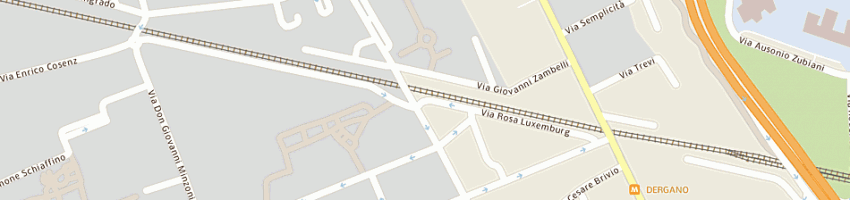 Mappa della impresa moiraghi valerio a MILANO