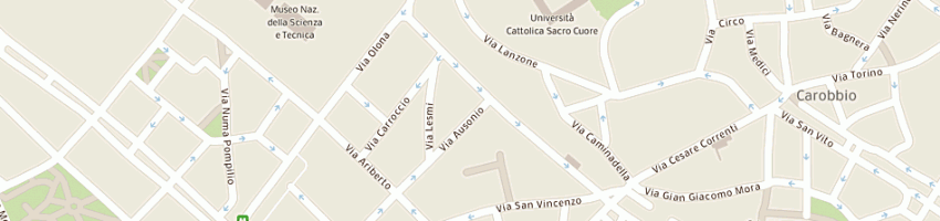 Mappa della impresa all - service di laura macchi e c (sas) a MILANO