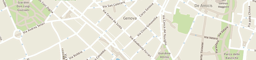 Mappa della impresa farmacia del corso drssa ciottoli sollazzo valeria a MILANO
