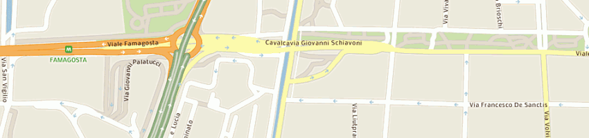 Mappa della impresa lavauto carrara di levita mario a MILANO