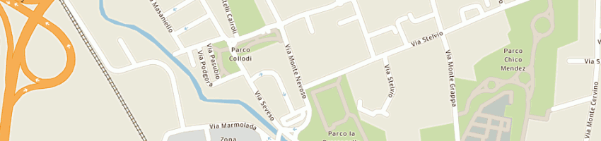 Mappa della impresa simpro prodotti impermeabilizzanti e protettivi (srl) a CUSANO MILANINO