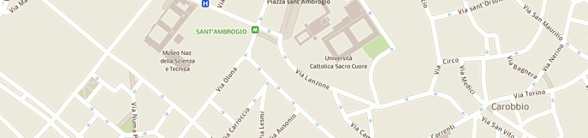 Mappa della impresa ortona yoram a MILANO