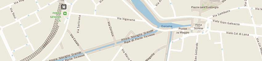 Mappa della impresa minutelli angelo a MILANO