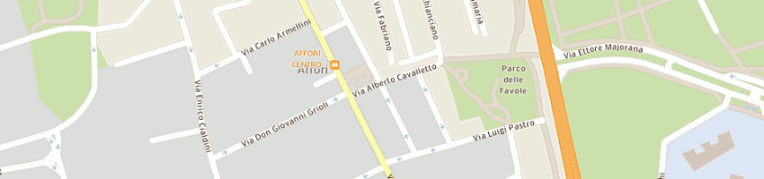 Mappa della impresa infotrend srl a MILANO