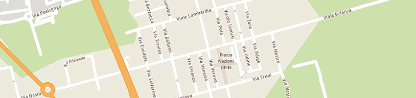 Mappa della impresa gidi electronics sas di cattaldo danilo e c a VAREDO
