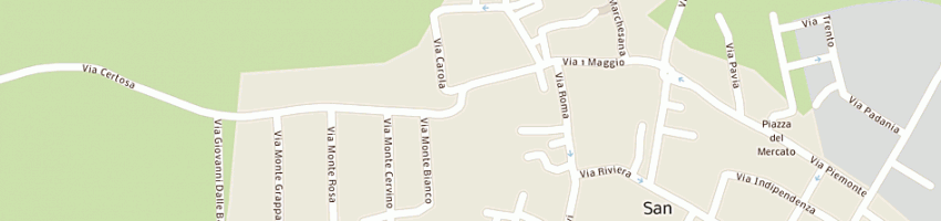 Mappa della impresa torti giovanni a SAN GENESIO ED UNITI