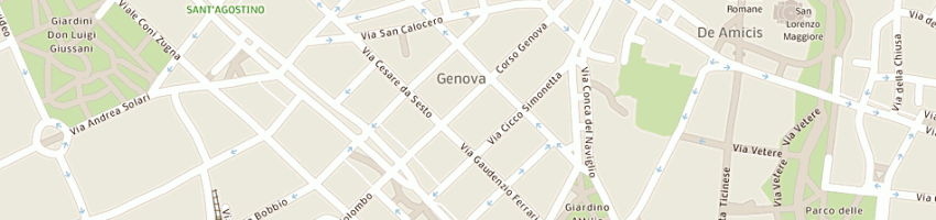 Mappa della impresa kelly di sun liang a MILANO