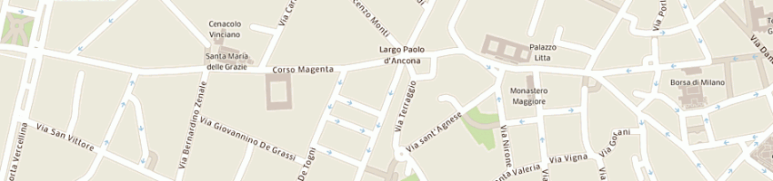 Mappa della impresa wpp marketing communications italy srl a MILANO