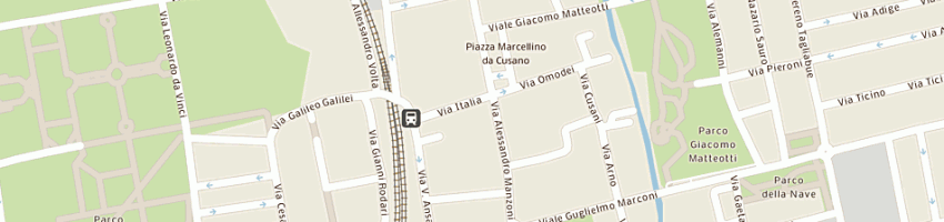 Mappa della impresa luciadent srl a CUSANO MILANINO
