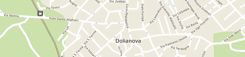 Mappa della impresa mura maria cristina a DOLIANOVA