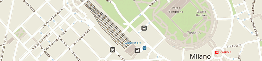 Mappa della impresa praxis business solutions srl a MILANO