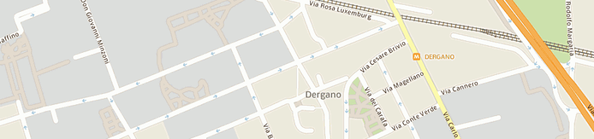 Mappa della impresa immobiliare pianeta casa di martino rosarioec snc a MILANO