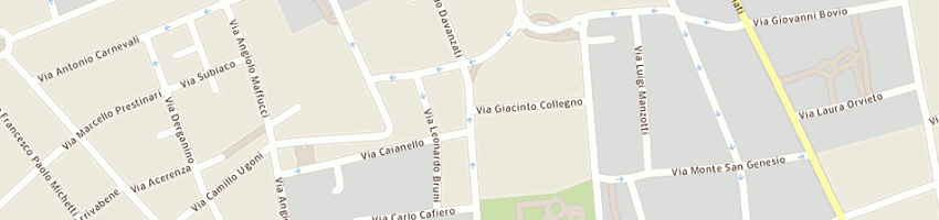 Mappa della impresa colombini maria iole a MILANO