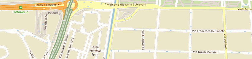 Mappa della impresa emmepi srl a MILANO