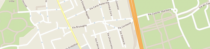 Mappa della impresa giovanni cã²dina snc a MILANO