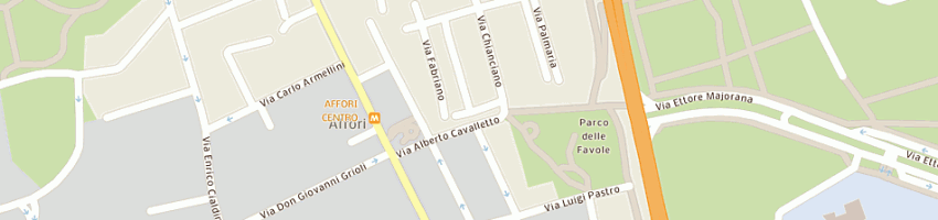 Mappa della impresa estetica dama snc di cordella daniela e di grazia maria e c a MILANO