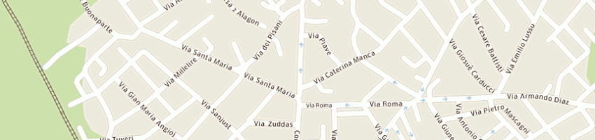 Mappa della impresa style di sois mara e c snc a DOLIANOVA