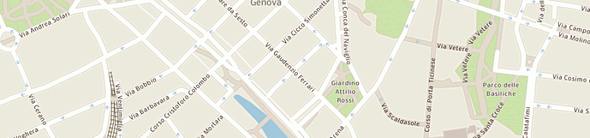 Mappa della impresa le torri sas di franco cerioli e c a MILANO
