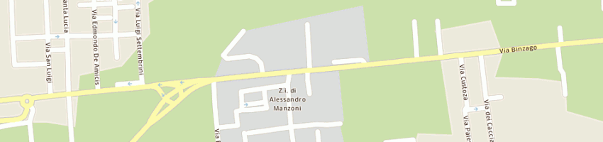 Mappa della impresa gsa srl a CESANO MADERNO
