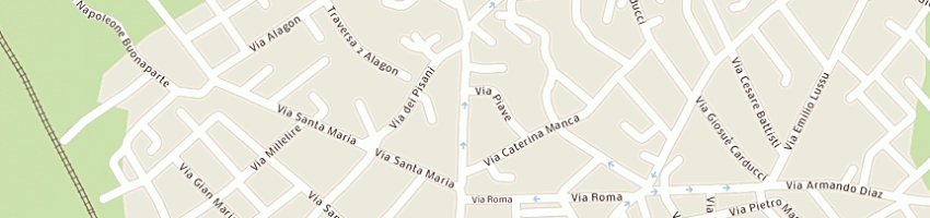 Mappa della impresa panificio lai snc di lai andrea e c a DOLIANOVA