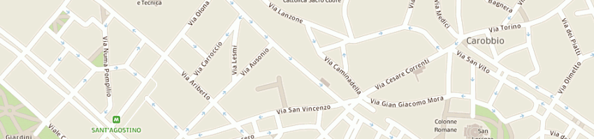 Mappa della impresa manifattura fraizzoli e c srl a MILANO