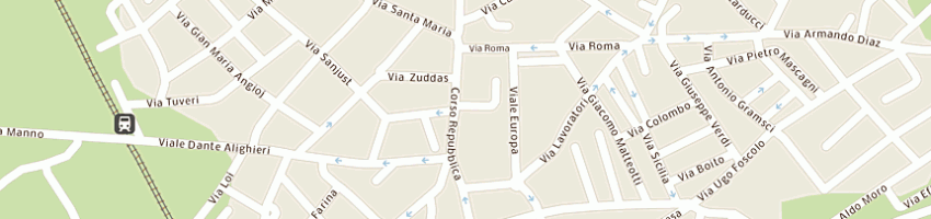 Mappa della impresa new burger time di cannas francesco e c snc a DOLIANOVA