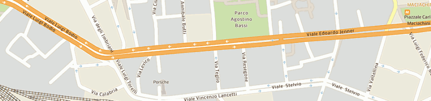 Mappa della impresa teldes srl a MILANO