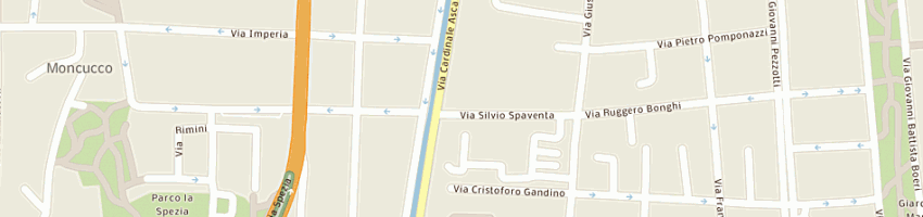 Mappa della impresa azienda lombarda edilizia residenziale milano a MILANO