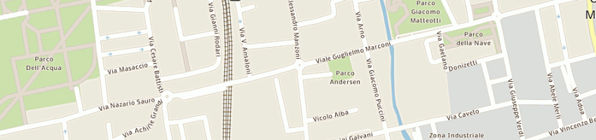 Mappa della impresa intersil srl a CUSANO MILANINO