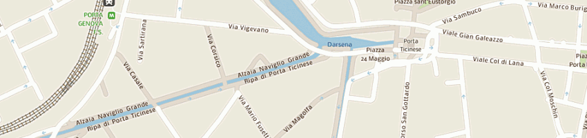 Mappa della impresa cislaghi carlo a MILANO